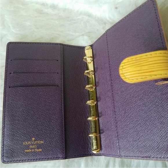 Louis Vuitton Epi Agenda PM Yellow - Picture 8 of 10